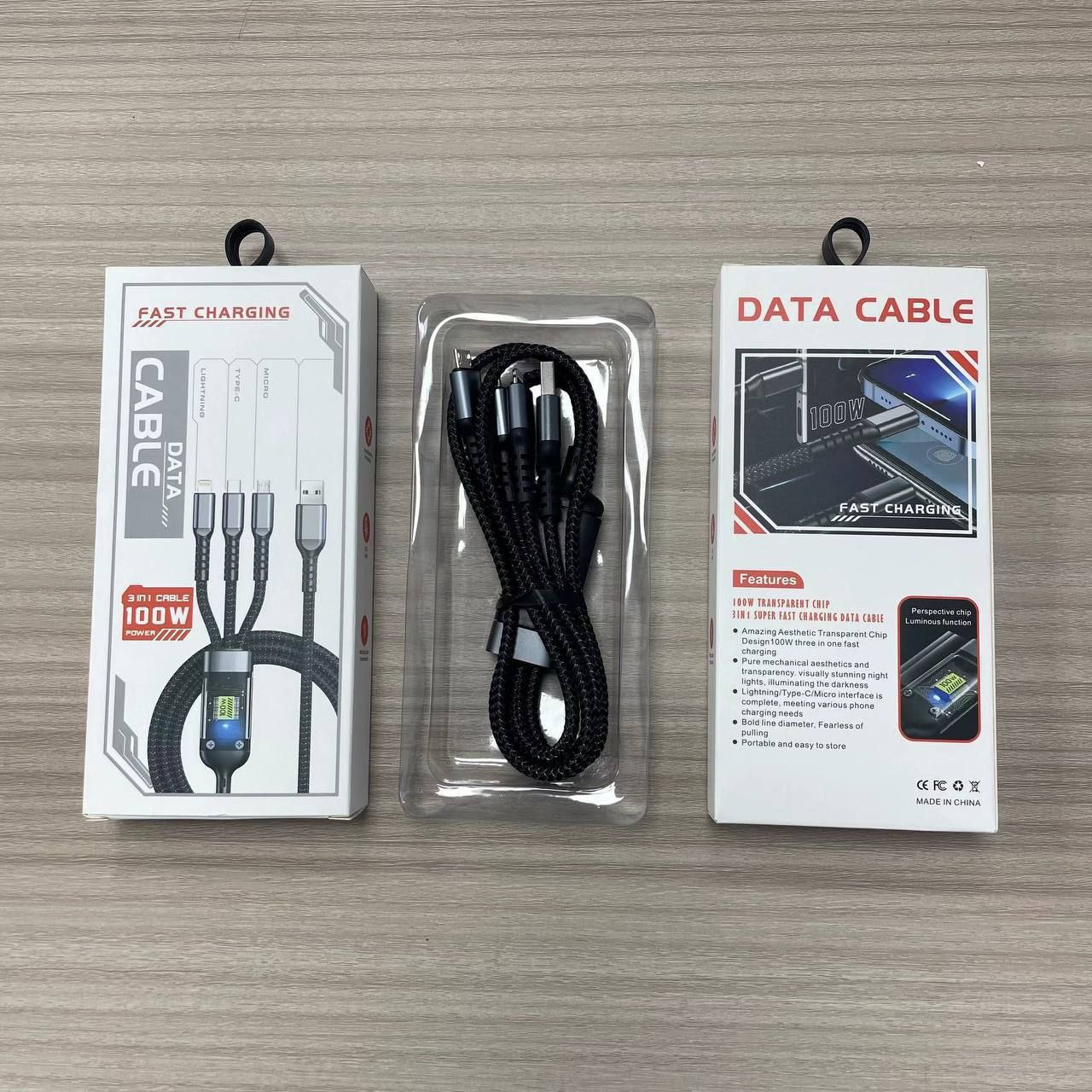 كابل 3 كاره مدل  100W